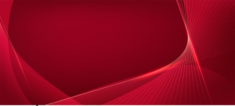 Red luxury background, Abstract elegant background vector for branding presentation or templete business