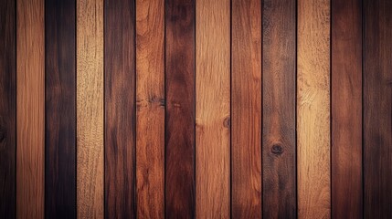 Naklejka premium Vintage dark wooden planks with moss stains in natural setting