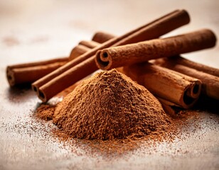 cinnamon sticks and powder