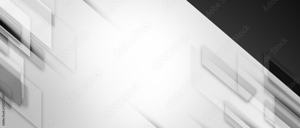 Poster elegant dark back background with abstract wavy lines shiny