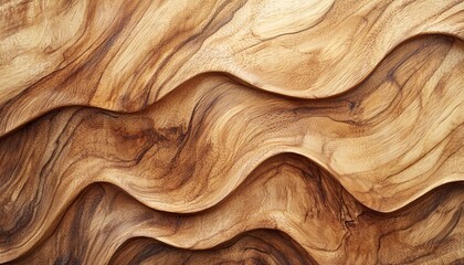 Natural Acacia Wood Texture Featuring Irregular Wavy Patterns for an Organic Look and Feel in Wood Texture Design
