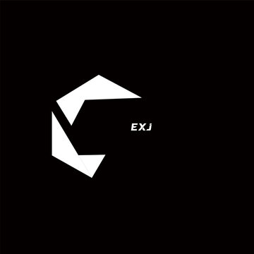 EXI creative minimalist letter logo. EXI unique vector initials alphabet letter logo design EXI creative minimalist letter logo. EXI unique vector initials alphabet letter logo design