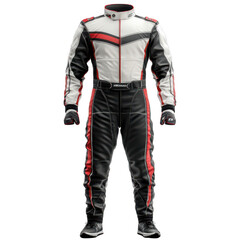 Race Suit isolated on transparent background