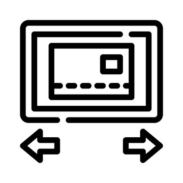 recommend clip art: Icon Payment Card With Style Outline