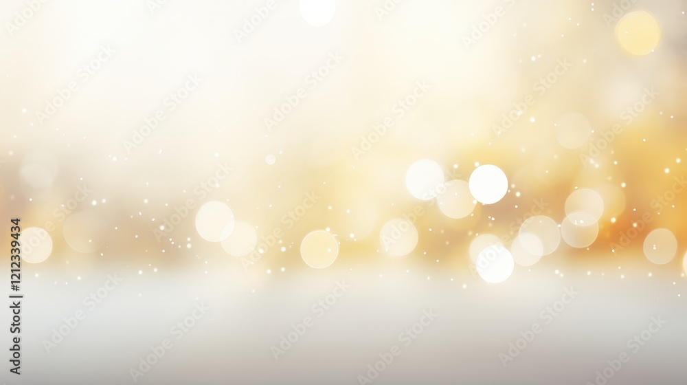 Poster abstract white background banner with soft bokeh effect for creative projects and presentations idea
