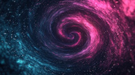 Obraz premium Cosmic Swirl Abstract Nebula Background Texture
