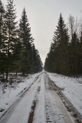 zima,droga  © Marcin Łazarczyk