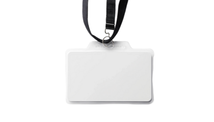  Blank badge or ID pass png