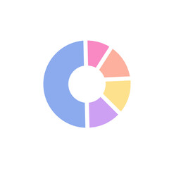 Obraz premium Venn diagrams colorfull 