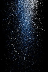 Obraz premium Elegant Sparkle Gradient with Blue and White Highlights - Made with Generative AI