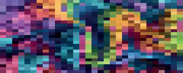 Led digital display. Lcd screen texture. TV pixel background. Violet television videowall. Monitor with dots. Electronic purple diode effect. Projector grid template. Vector illustration.