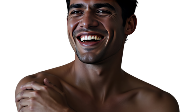 Smiling Man with Beard