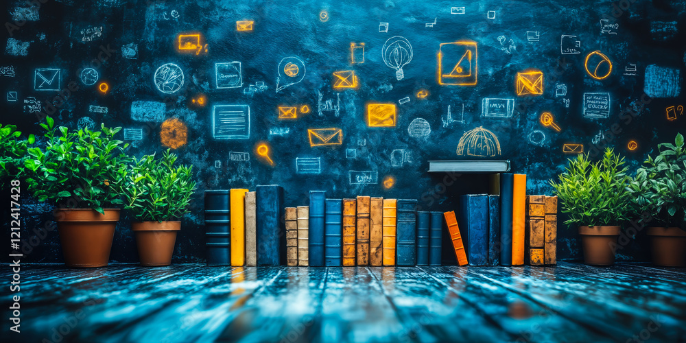 Poster innovative online education with ai integration and diverse learning paths in a digital classroom en