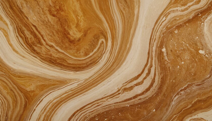 Obraz premium Natural orange and white stone texture with layered patterns