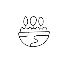 Celebrity flat icon vector