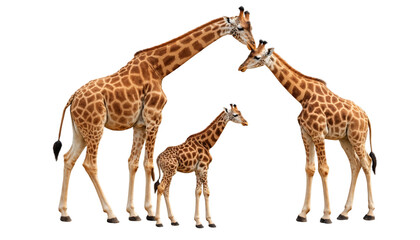 Fototapeta premium Giraffe-shaped green bush png