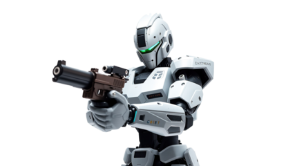  robot with arm png transparent