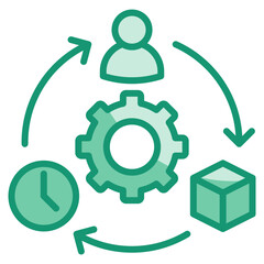 Integrated System Icon Element For Design