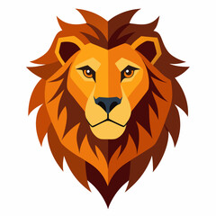 lion head vector
