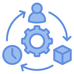 Integrated System Icon Element For Design