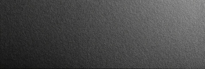 Fototapeta premium Black Matte Paper Background with Dark Gray Texture in Top View for Professional and Elegant Design Applications