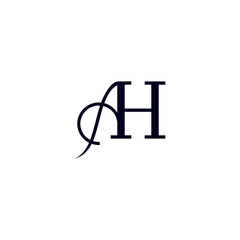 An elegant and sophisticated logo featuring the letters 