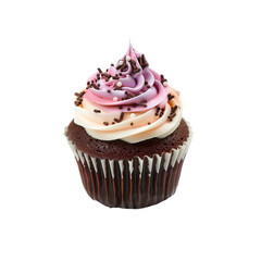 Cup Cake isolated on transparent background