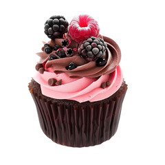 Cup Cake isolated on transparent background