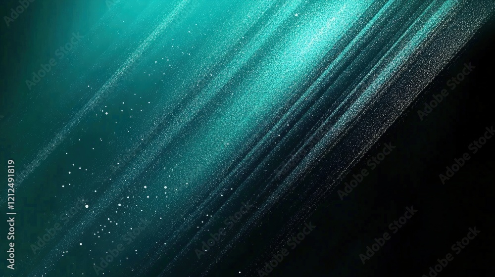 Poster mysterious dark teal grunge background with textured patterns and light rays shining through unique 