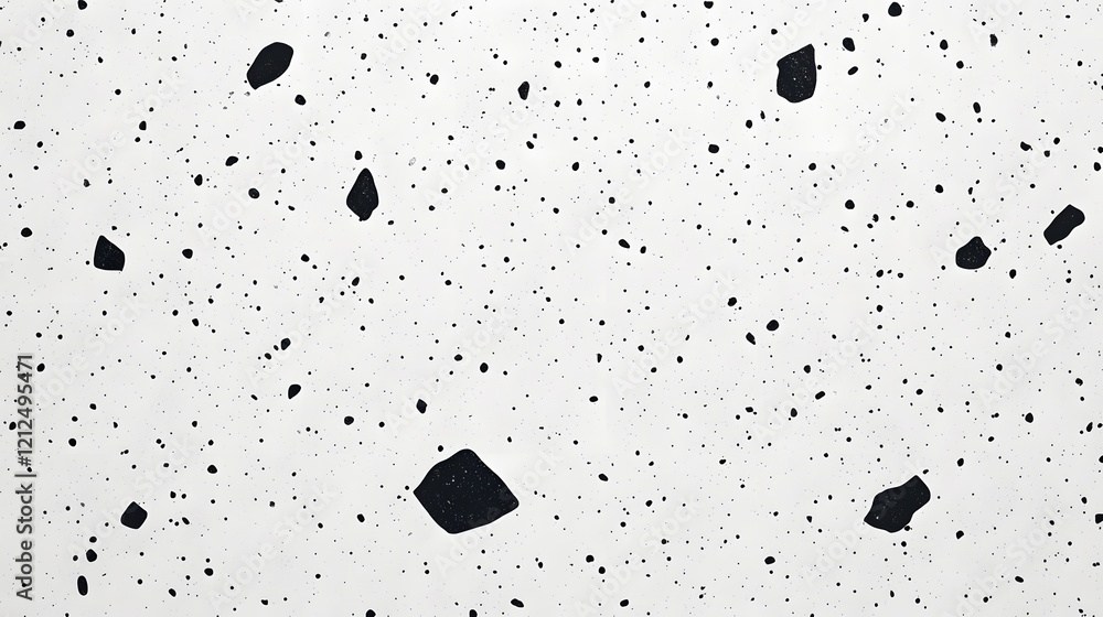 Poster subtle monochrome speckled texture background with clean copy space for versatile design