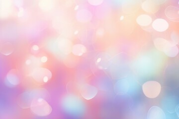 Fototapeta premium Beautiful pastel colors blend together, creating a dreamy bokeh effect, perfect for backgrounds and design projects
