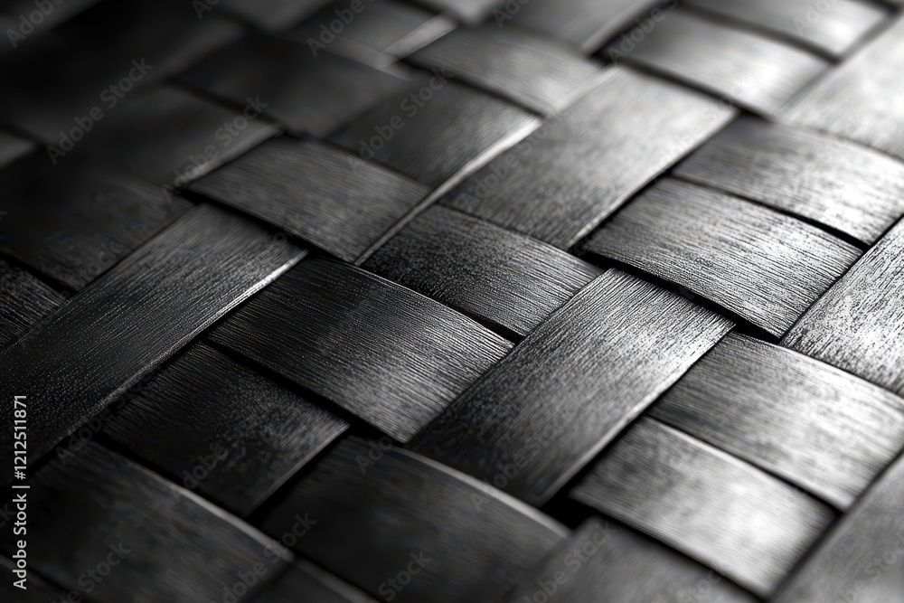 Poster close up of a woven textile material with intricate patterns and textures