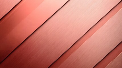 Obraz premium Seamless Rose Gold Metal Brushed Finish with Subtle Gradient Effects for Modern Luxury Background