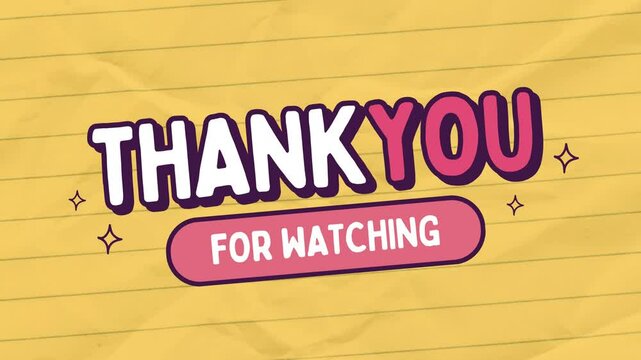 thanks for watching