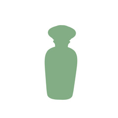 colorful perfume bottle vector