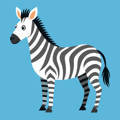 zebra vector illustration