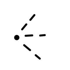 Spray vector icon line