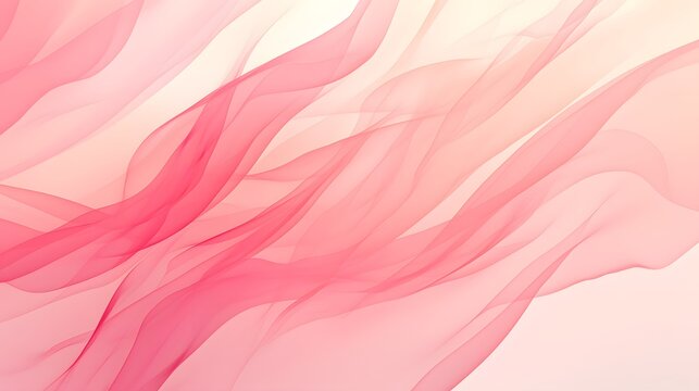 A soft pink wallpaper with flowing wave shapes, ideal for beauty-related products or events.