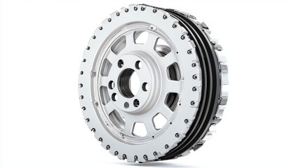 3D Render: Automotive Torque Converter, Engine Part