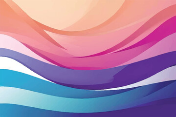 Wavy background. Abstract background. Groovy colorful wavy pattern background. Layered Waves Background. 