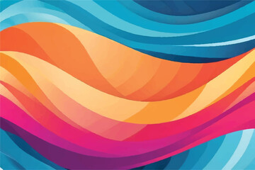 Wavy background. Abstract background. Groovy colorful wavy pattern background. Layered Waves Background. 