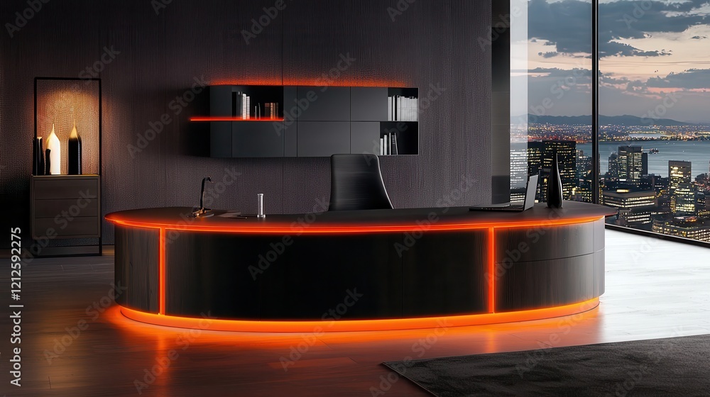 Poster boost productivity with modular workspace designs featuring detachable desk components, perfect for 