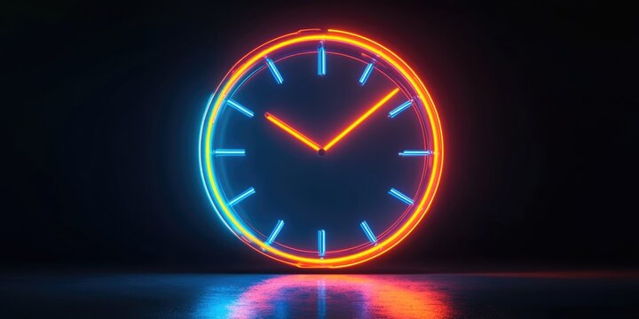 Glowing Digital Watch