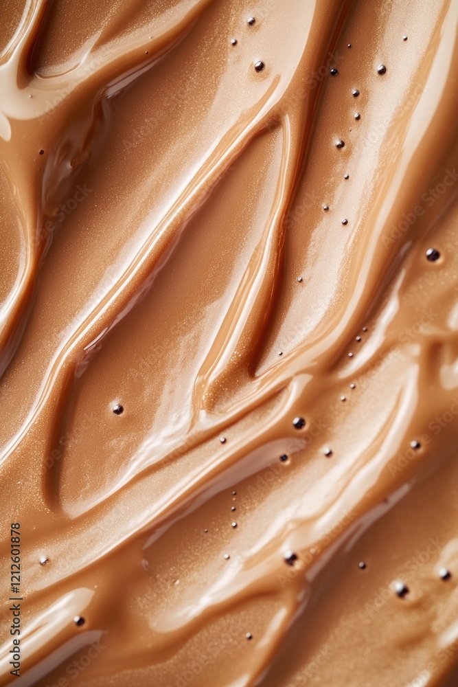 Poster a close-up view of a liquid substance, suitable for use in science and technology illustrations