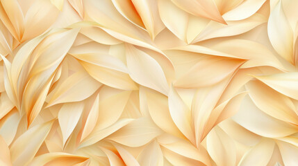 Elegant wallpaper featuring subtle floral pattern with soft, flowing leaves warm tones. Perfect for adding touch of sophistication to any space