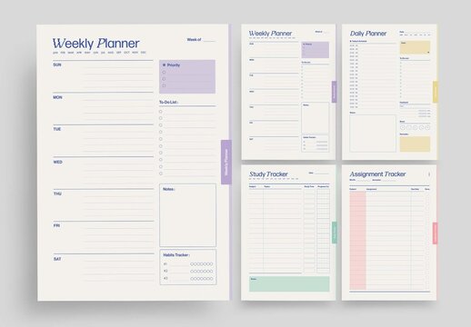 Student Planner Template