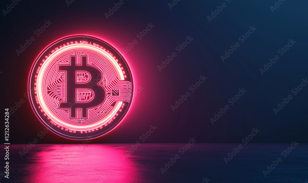 Poster innovative investment strategies in cryptocurrency exploring bitcoin trends in a digital environment
