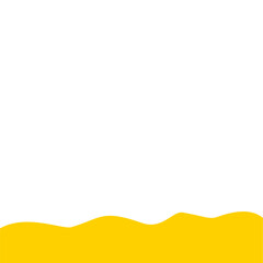 Yellow Divider Shape