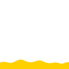 Yellow Divider Shape