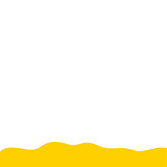 Yellow Divider Shape